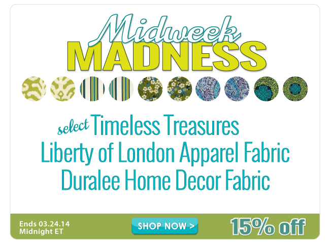 Midweek Madness Sale Week Three