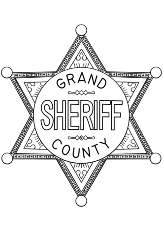 For example, fb is related to blue, stumbleupon with inexperienced and yahoo with pink on account of its red y. Sheriff Badge Coloring Page Free Printable Coloring Pages