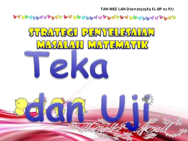 Soalan Uji Minda Matematik Tahun 6 - Malacca o