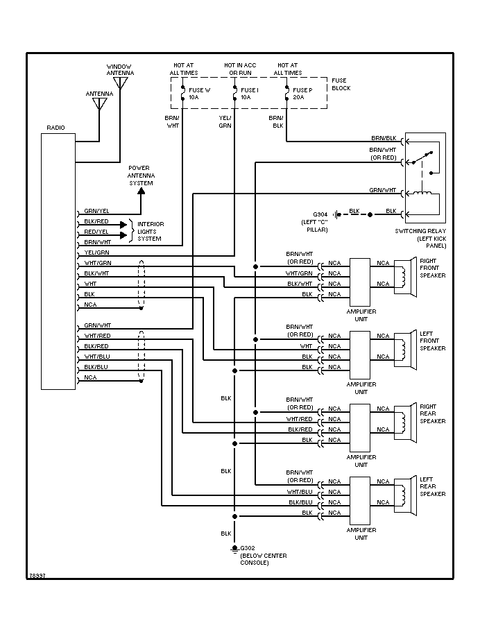 1996 Nissan Maxima Stereo Wiring Code Wiring Diagrams Exact Faint