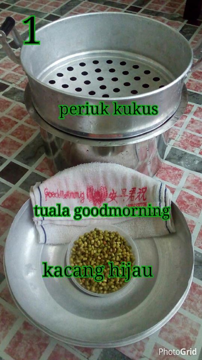 cara tanam taugeh dalam botol