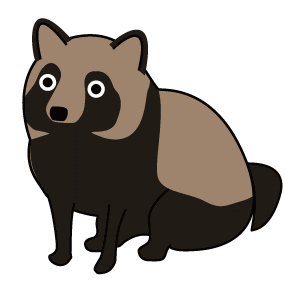最新 たぬき シルエット たぬき シルエット イラスト Vernellvirginjp