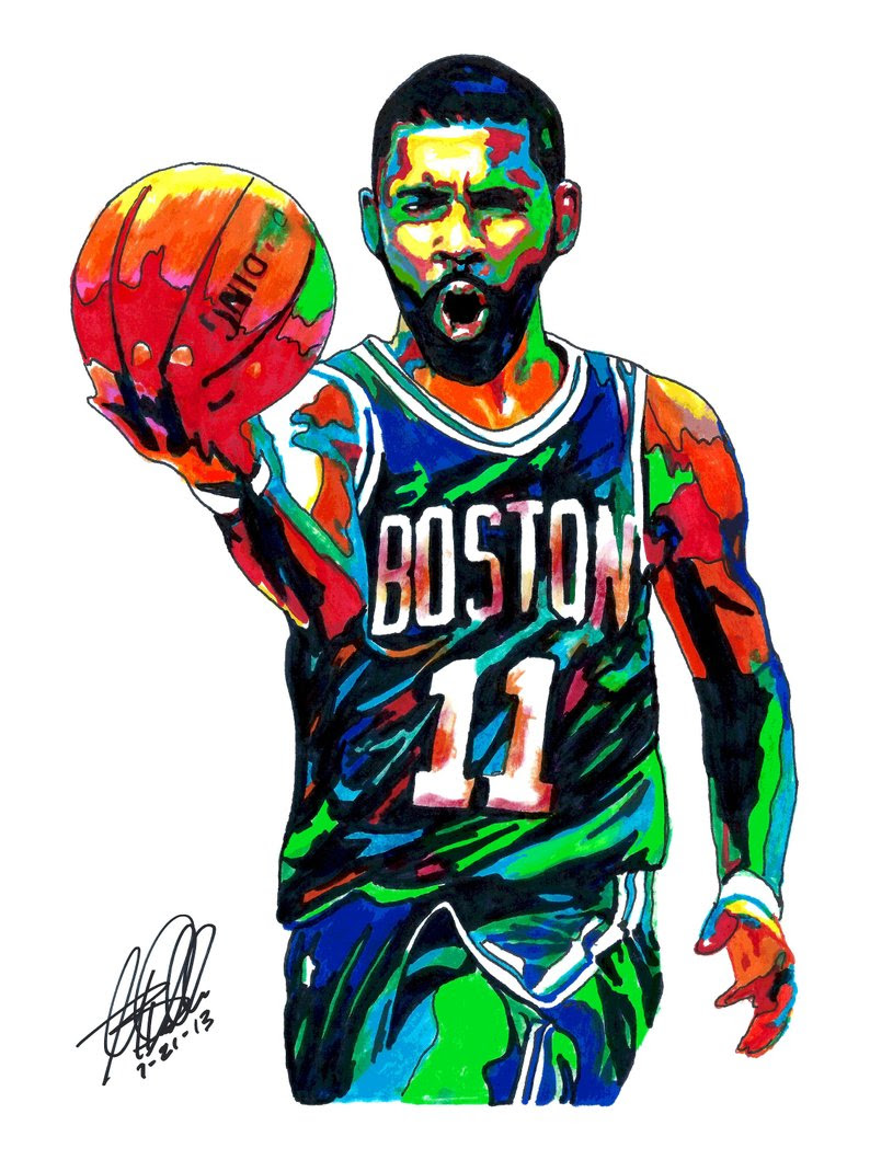 Download How To Draw Kyrie Irving Easy