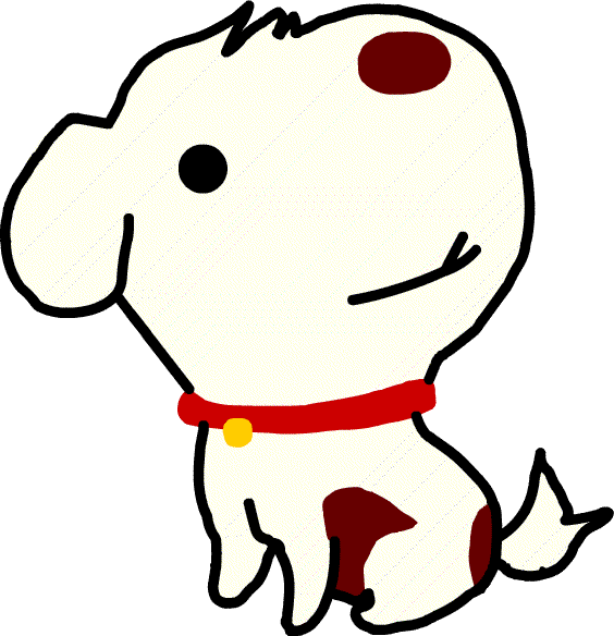 無料ダウンロード白い 犬 キャラクター 最高の花の画像