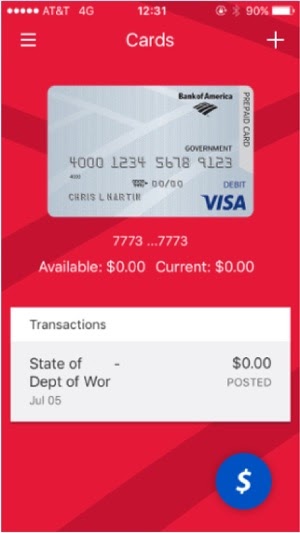 Bank Of America Edd Card Number - change comin