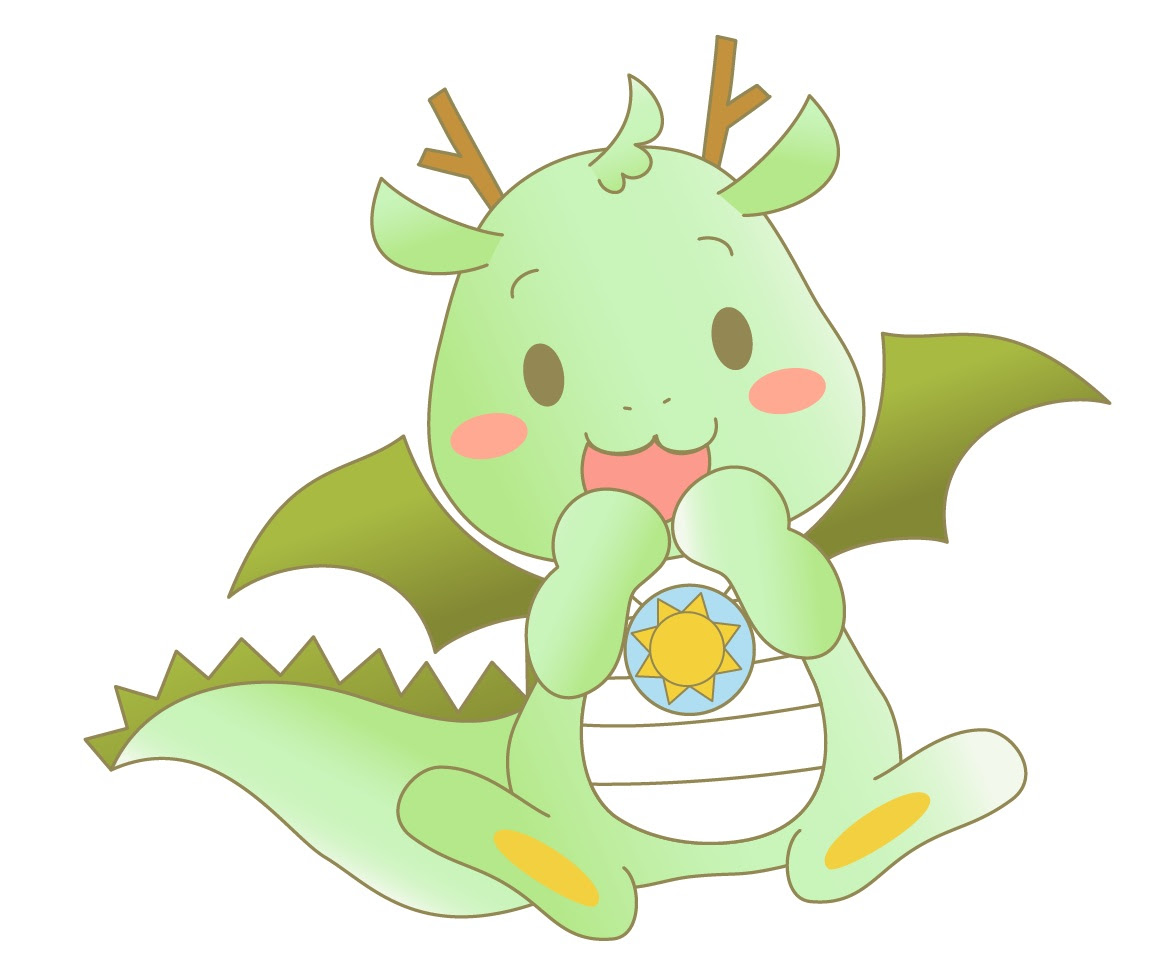 動物画像のすべて トップ100 十二支 辰 イラスト かわいい