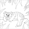 Colouring Pages Rainforest Animals : Rainforest coloring page | Free Printable Coloring Pages - Rainforest animals and plants coloring page.