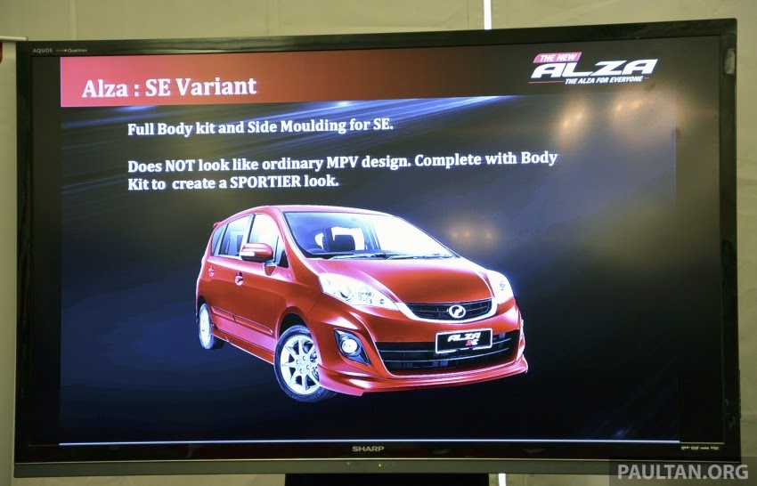 Perodua Alza 2019 Facelift - Surat AA