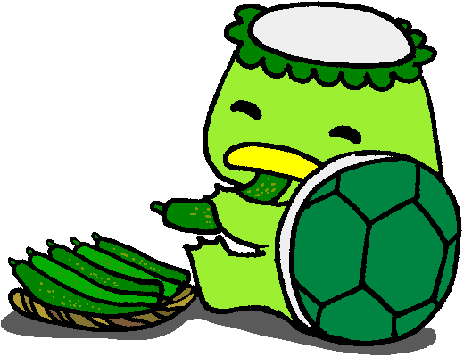 最高のイラスト画像 トップ100かわいい カッパ きゅうり イラスト