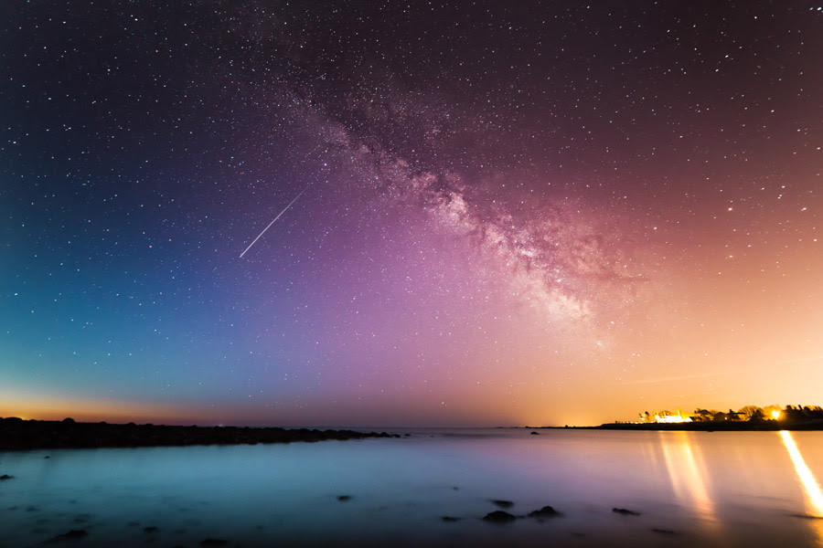 上流れ星 壁紙 高画質 花の画像