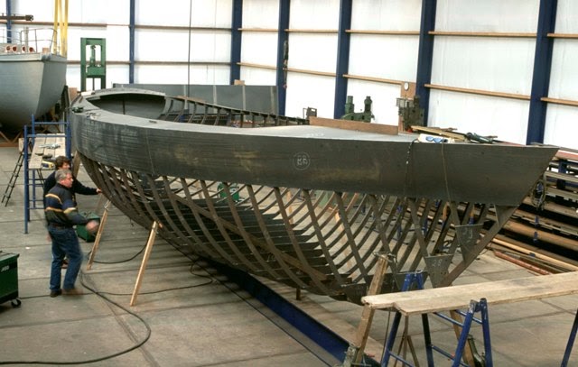 Fishing Boat: Get Steel boat hull construction