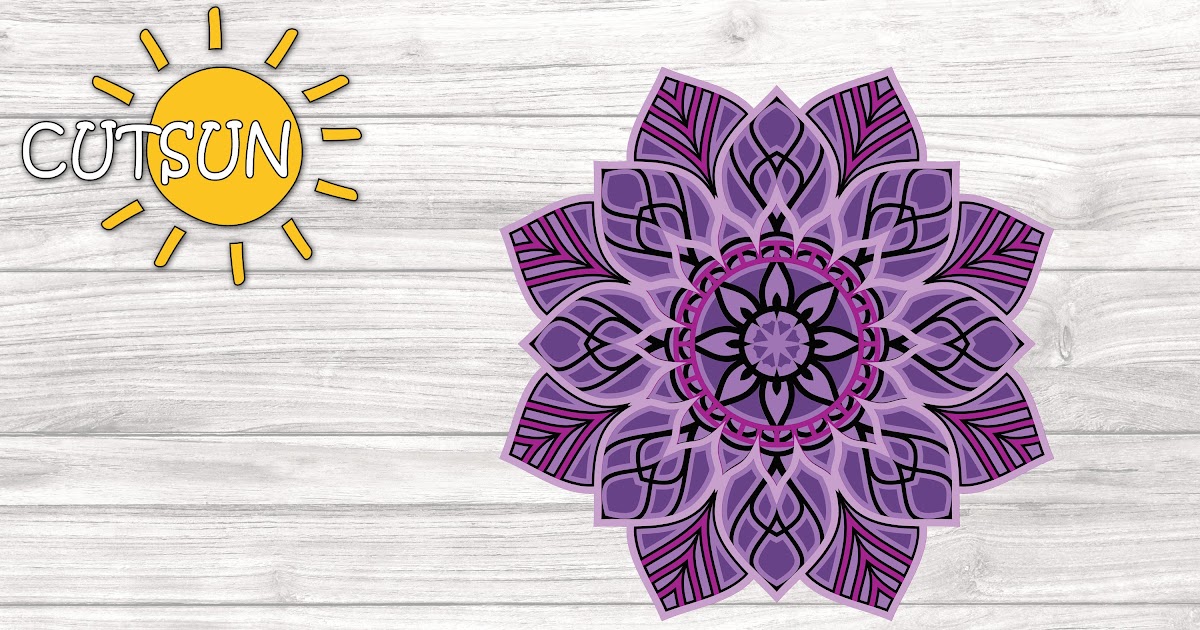 3D Eagle 3D Mandala Svg - Layered SVG Cut File
