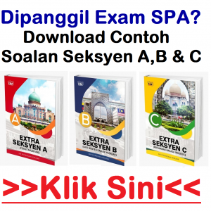 Contoh Soalan Temuduga Pembantu Penyediaan Makanan N19 