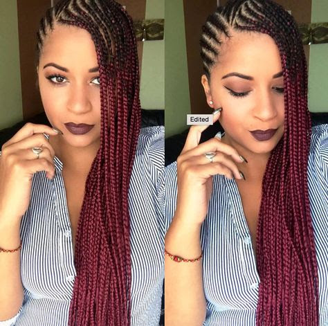 You can see these braids at the rear of the head of the sphinx. 10 Trending Braidstyles That Will Have You Running To The Salon This Weekend Naa Oyoo Quartey