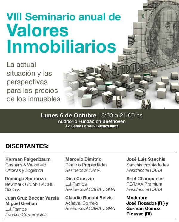 8º SEMINARIO DE VALORES INMOBILIARIOS