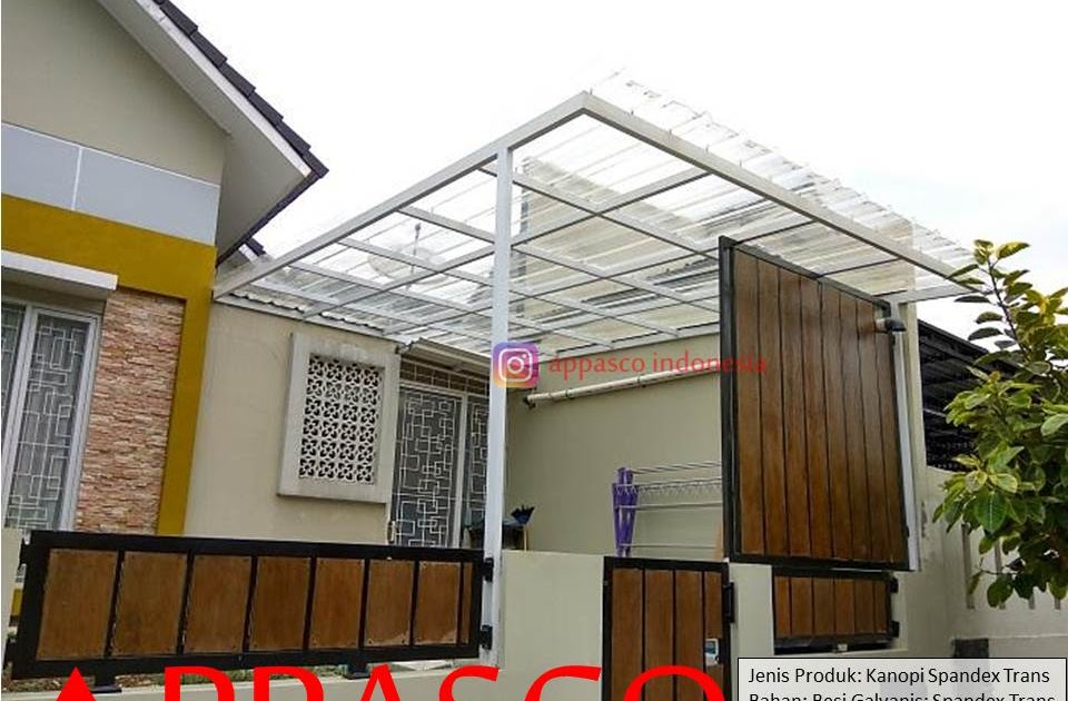  Contoh Kanopi Solartuff  30 CONTOH  KANOPI  MINIMALIS 2022 