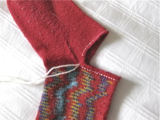 Turning the heel is the part of sock knitting that scares most knitters away from ever knitting the truth is that turning a heel isn't any more difficult than any other part of making a sock, it just requires. Replacing A Sock Heel