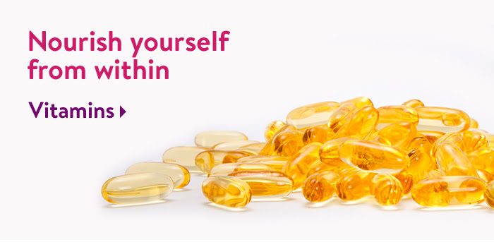 Nourish yourself from within. Shop for vitamins.