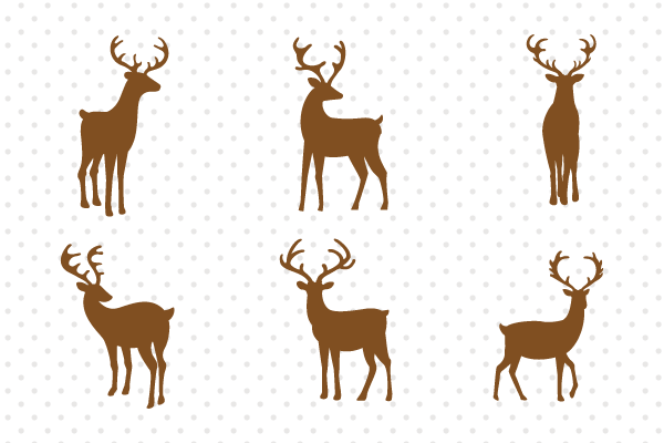 動物の画像について 75 鹿 イラスト フリー