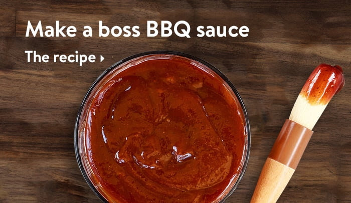 Make a Boss BBQ sauce 