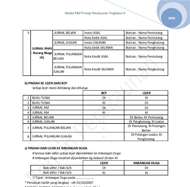 Contoh Soalan Akaun Jurnal - Selangor o