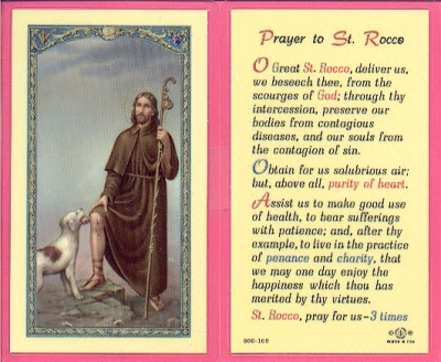 Check spelling or type a new query. St Rocco Holy Card