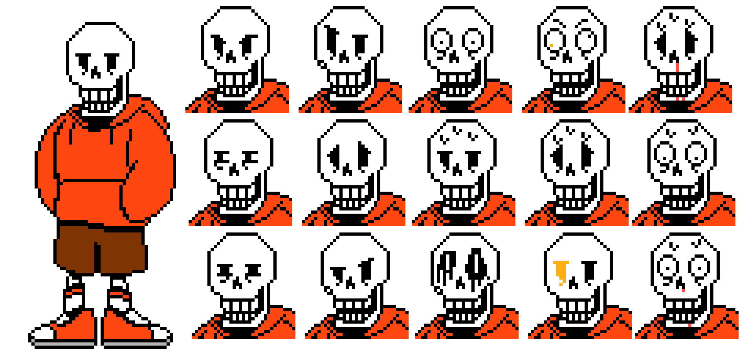 Papyrus Sprite / With tenor, maker of gif keyboard, add popular papyrus