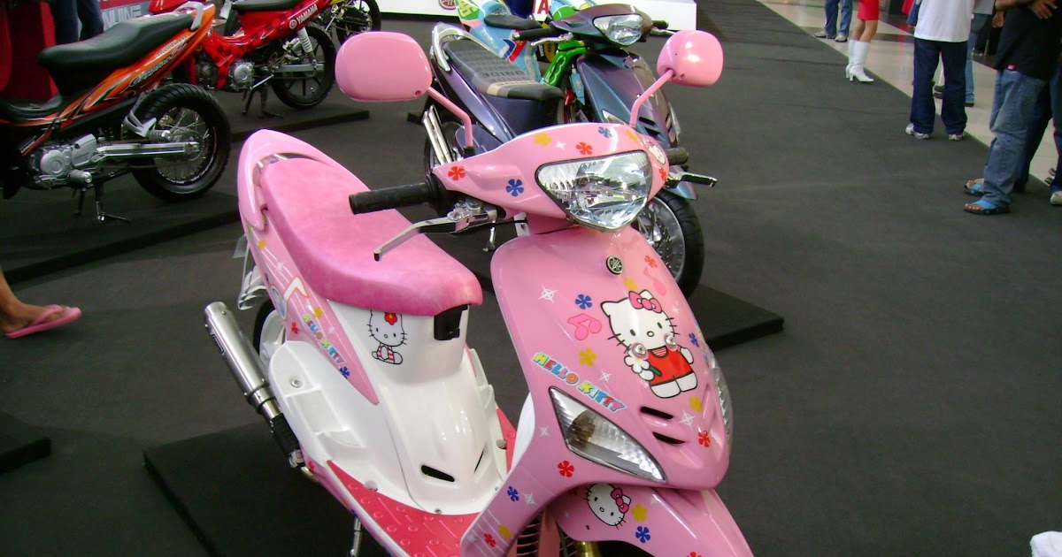 Foto Modifikasi Motor Matic Warna Pink Modifikasi Motor 