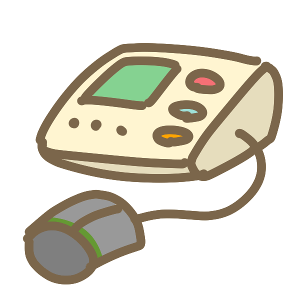 無料イラスト画像 心に強く訴える血圧 計 イラスト