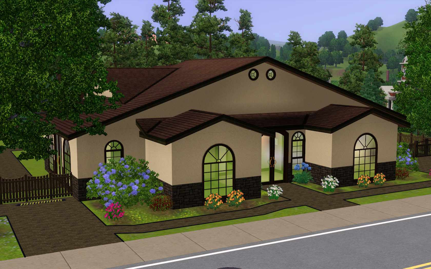 The Sims  4 Simple House  Design Modern Design