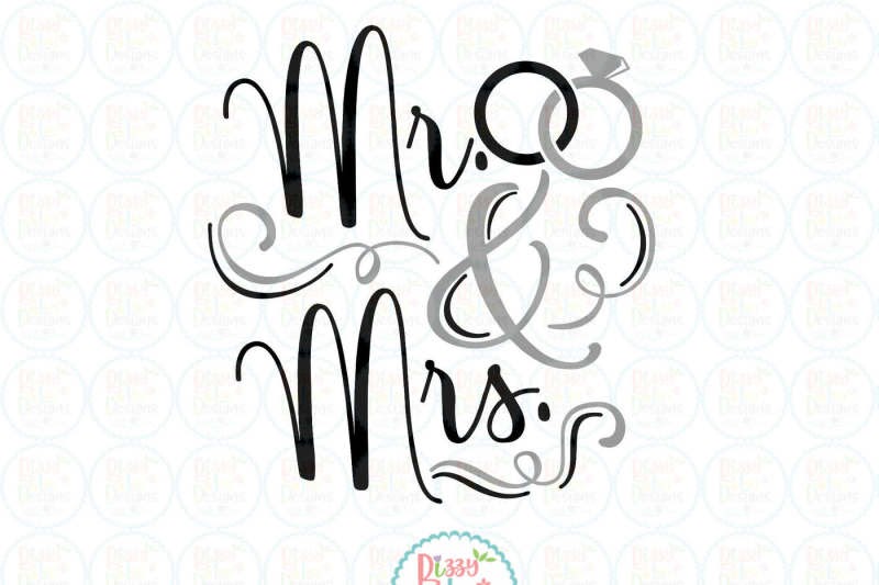 Free Mr Mrs Svg Eps Exf Png Design Crafter File