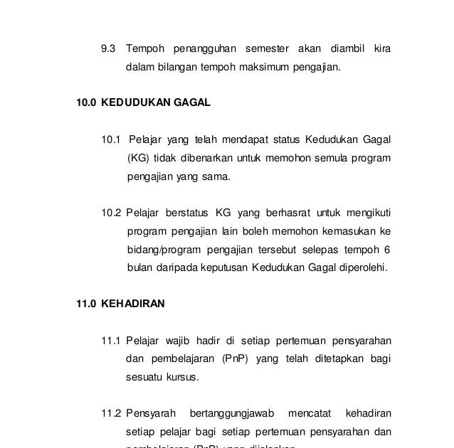 Surat Rasmi Permohonan Penangguhan Pengajian - Rasmi H
