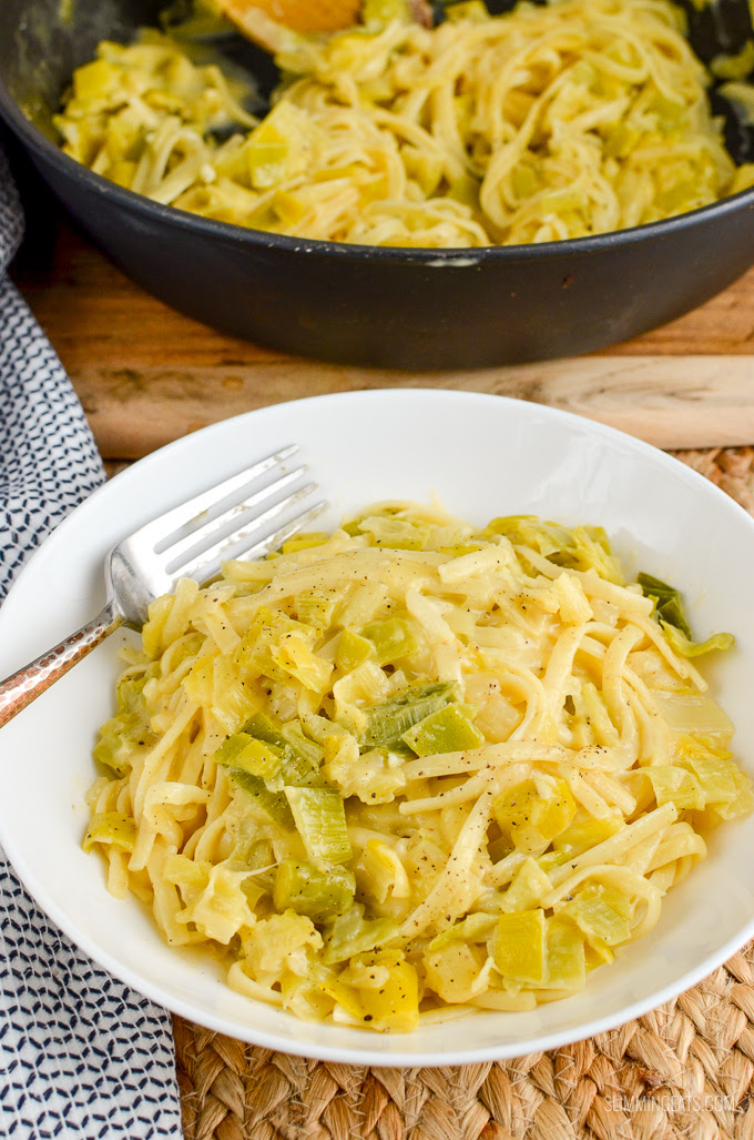 Bacon Mushroom Leek Pasta - All Mushroom Info