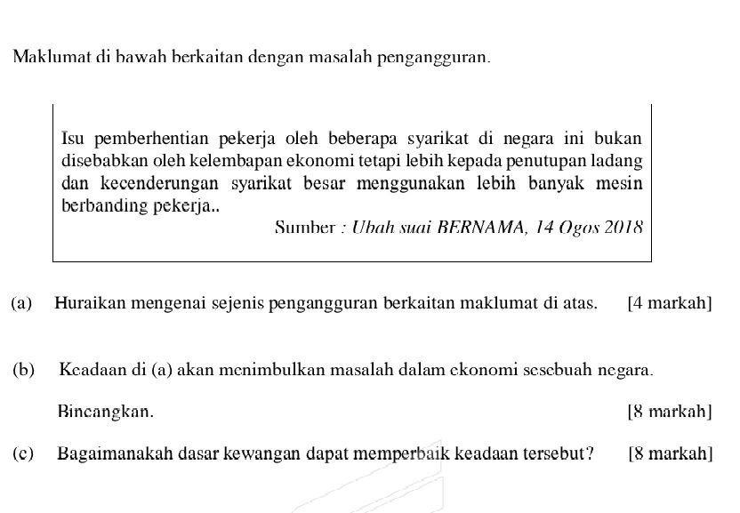 Contoh Soalan Matematik Isipadu - Vecteur l