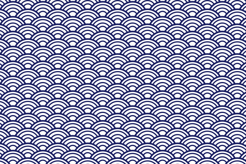 無料印刷可能青海波 フリー 最高の花の画像
