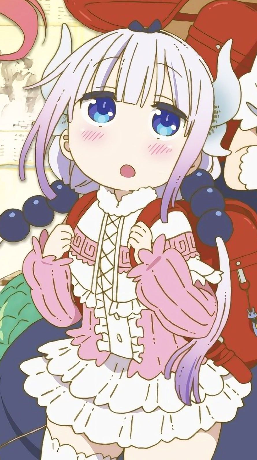 ベストメイドラゴン カンナ 壁紙 最高の花の画像