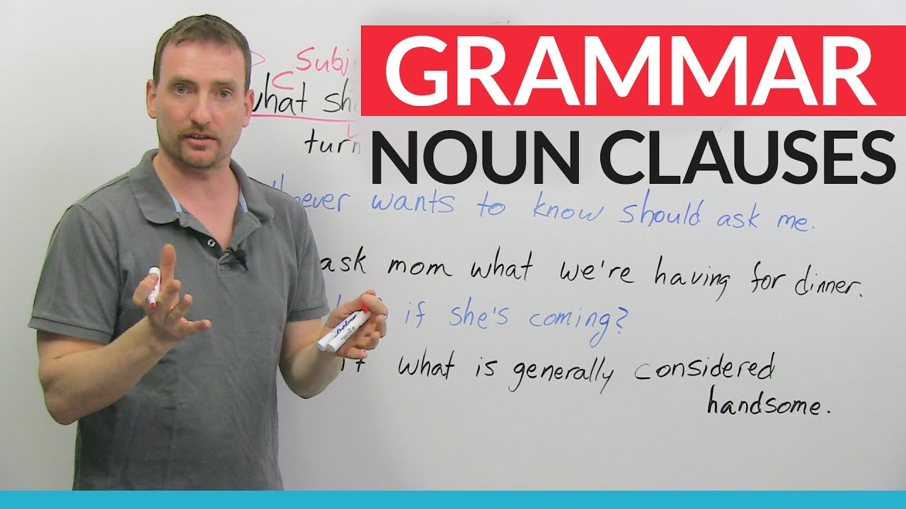 I believe that he is innocent. Advanced English Grammar Noun Clauses