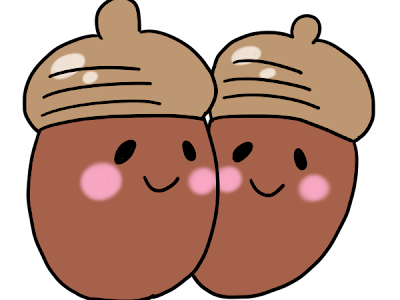 選択した画像 かわいい どんぐり イラスト リアル 275142