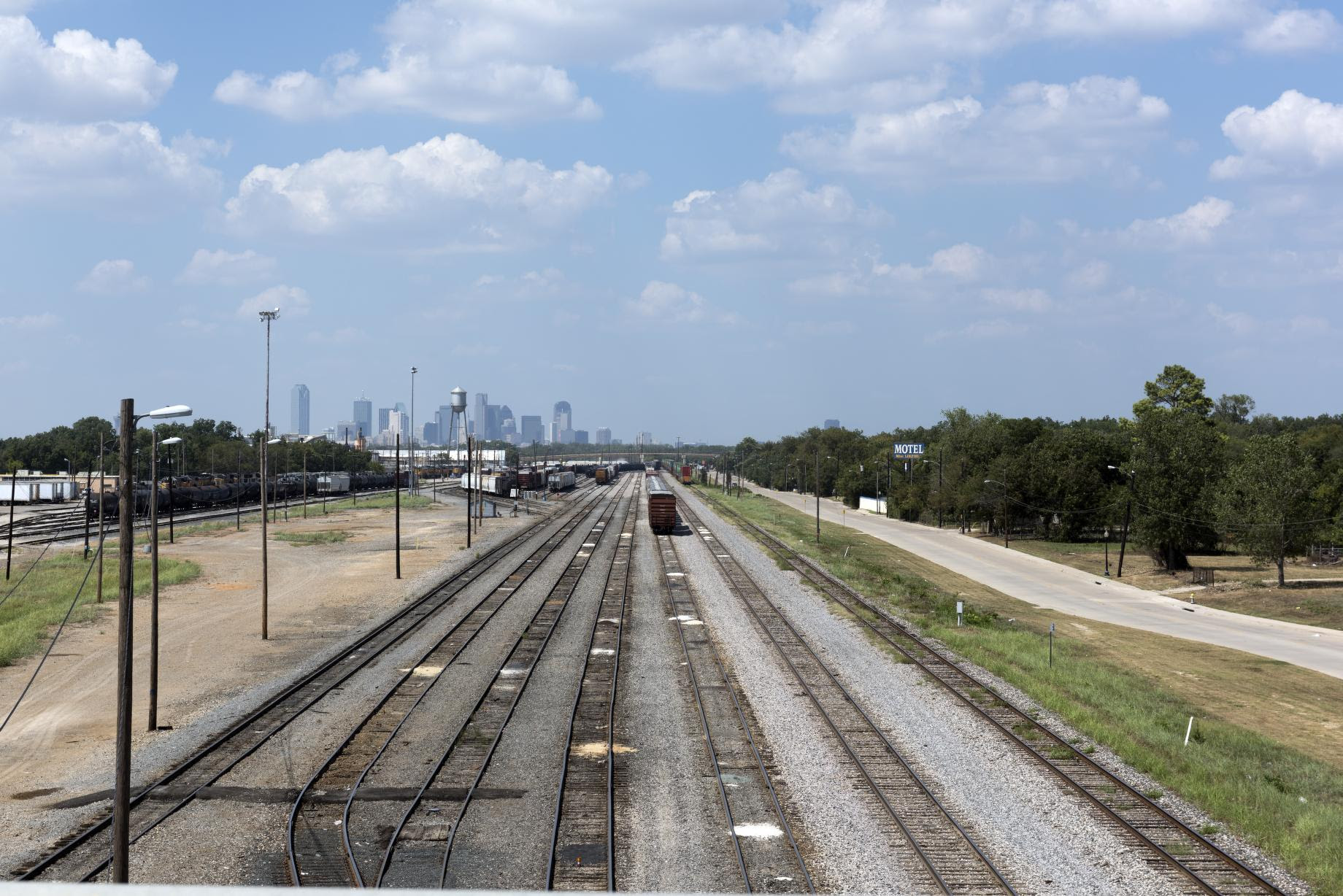 Get directions, reviews and information for tile land in dallas, tx. Freight Yard In The Southern Reaches Of Dallas Texas The Dallas Skyline Is In The Distance Library Of Congress