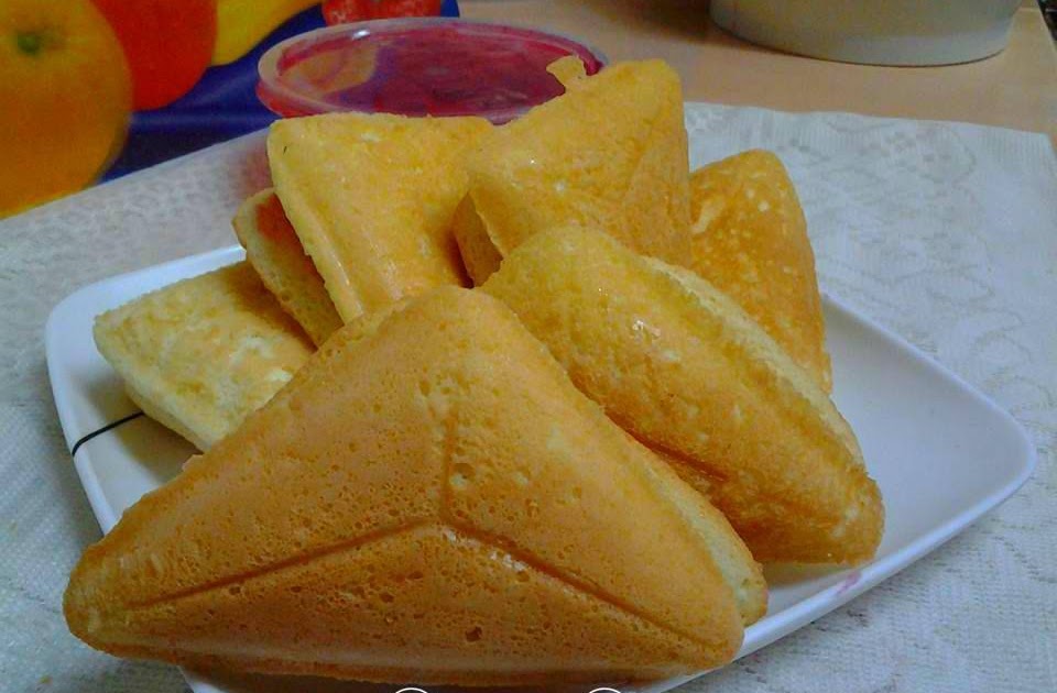 Kuih Bahulu Guna Sandwich Maker - Web Contoh d