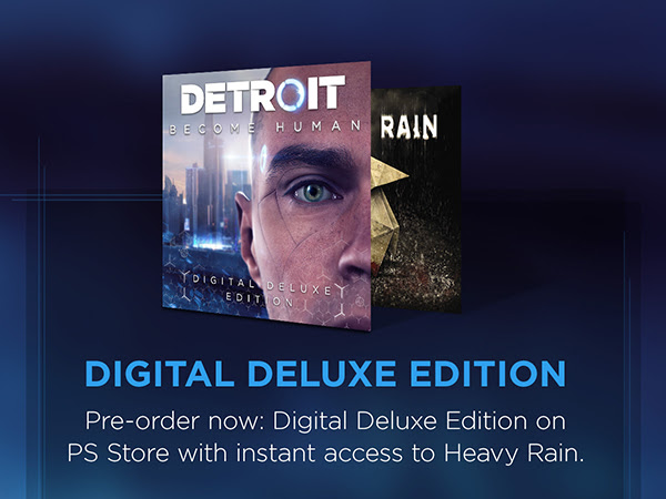 DIGITAL DELUXE EDITION | Pre-order now: Digital Deluxe Edition on PS Store with instant access to Heavy Rain.