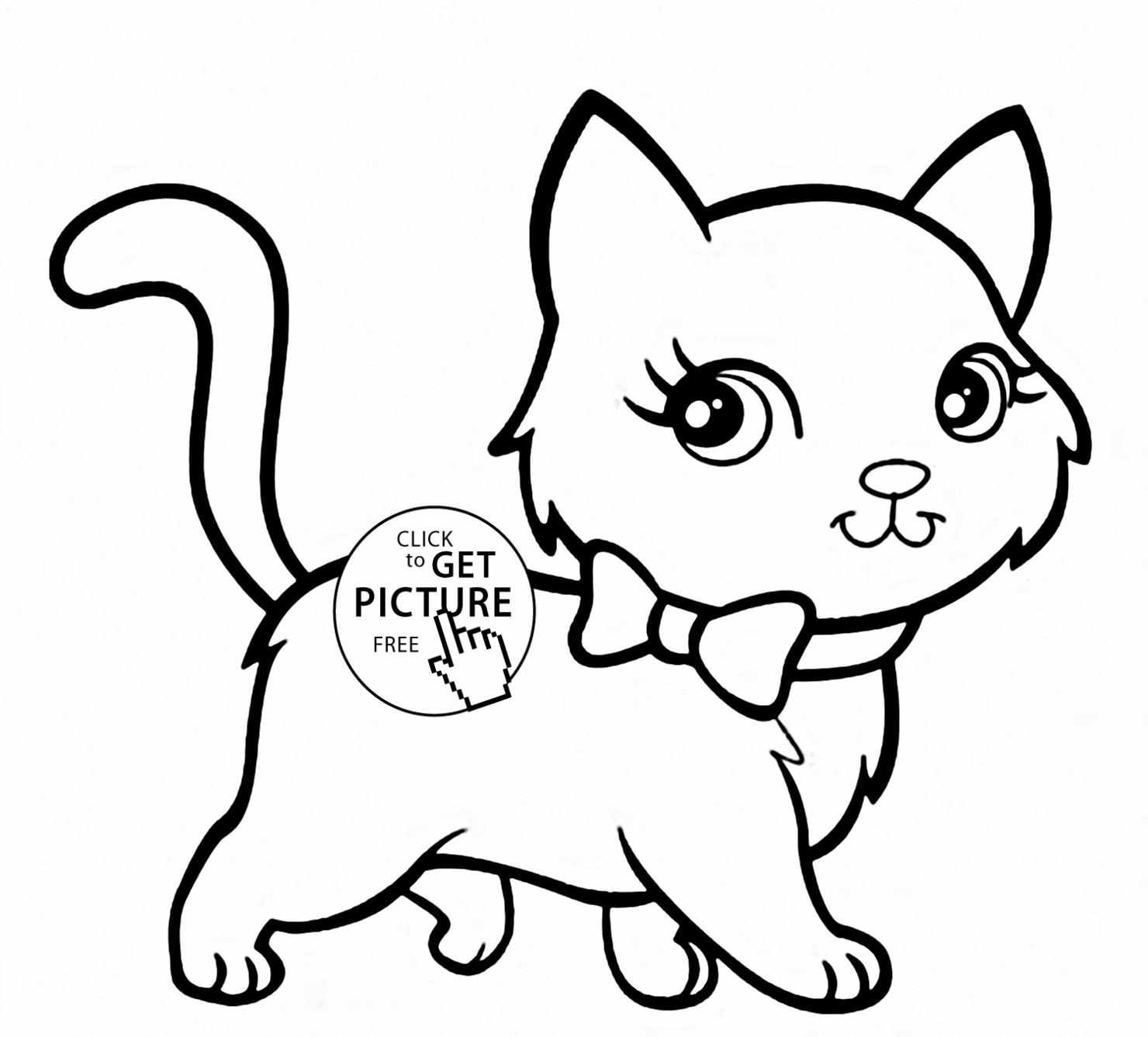How To Draw A Simple Cat For Kids Howto Techno