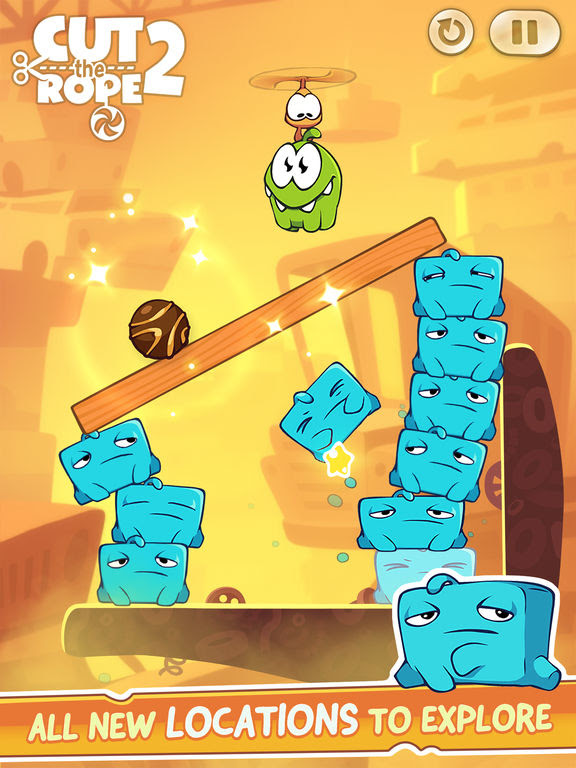 What on earth is om nom?! Cut The Rope 2 Ipahub