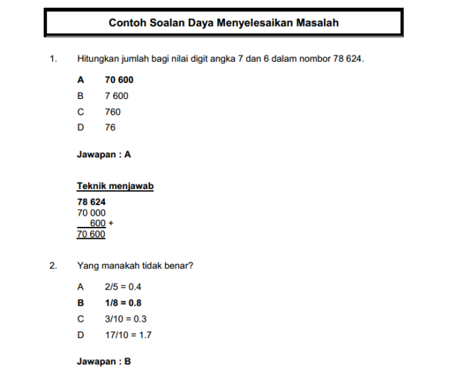 Contoh Soalan Exam Penolong Pegawai Tadbir N29 - Terengganu w