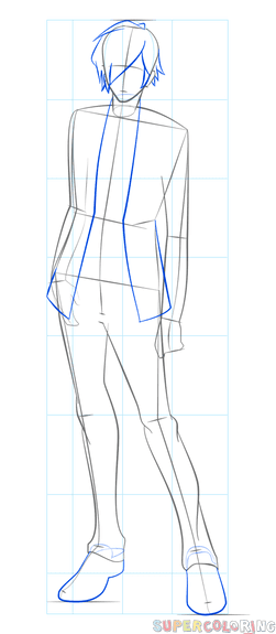 How To Wiki 89 How To Draw Anime Boy Hair Step By Step