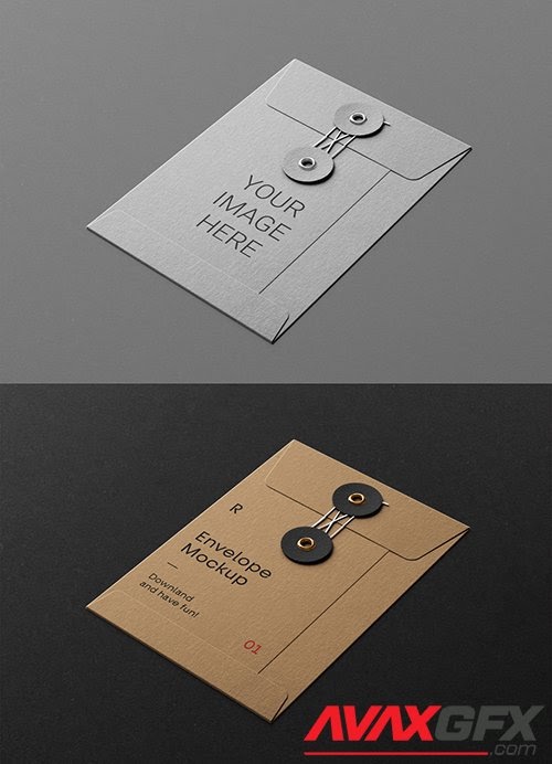 Download Free C4 Envelope Mockup Vk - Free PSD Mockups Smart Object ...