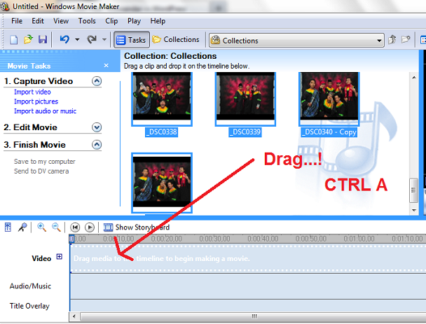  Cara Membuat Video Klip  Dengan Windows Movie Maker