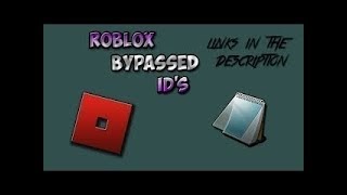 Bypassed Decal Roblox 2019 July Robux Codes Pin - roblox bypassed ids some nazi