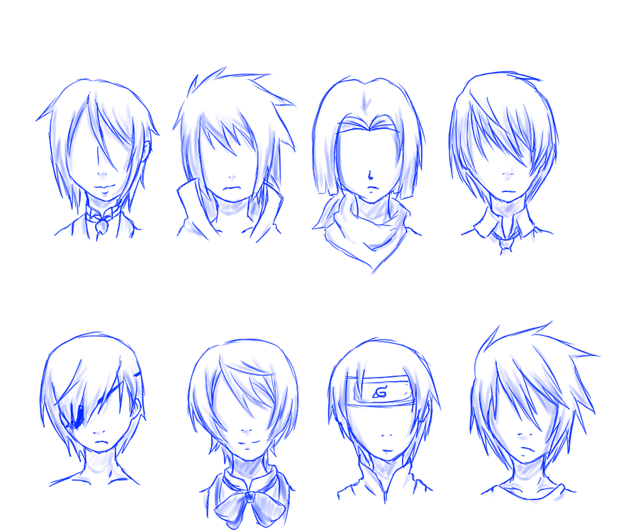 Best Image of Anime  Boy  Hairstyles 