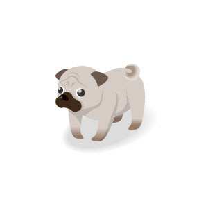 最新パグ 犬 イラスト かわいいディズニー画像